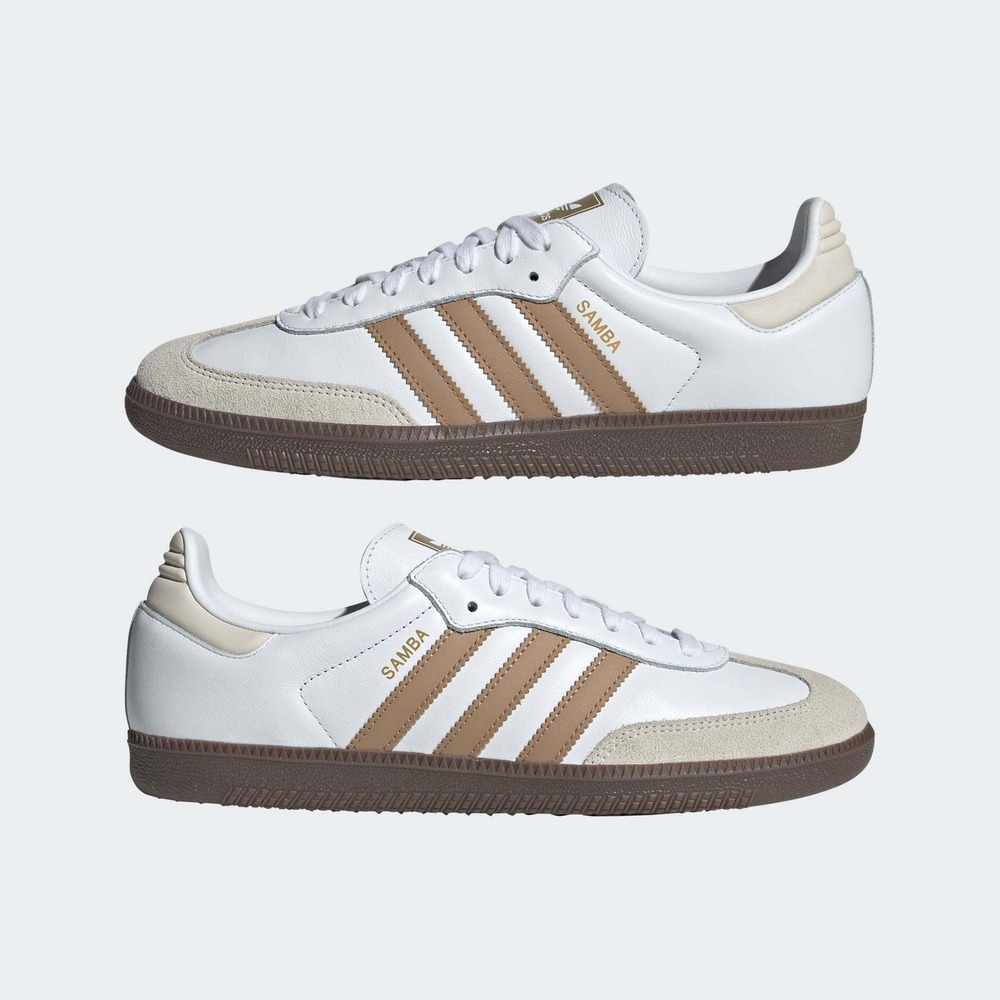 Adidas Samba OG White Cardboard Gum Lifestyle Shoes JR0912 Mens 5.5 Womens 6.5
